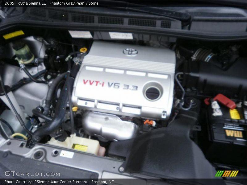 Phantom Gray Pearl / Stone 2005 Toyota Sienna LE