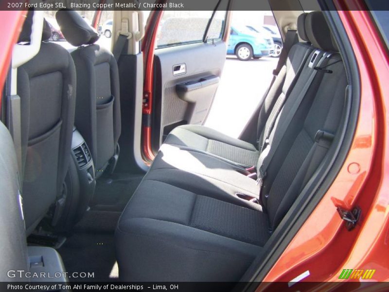 Blazing Copper Metallic / Charcoal Black 2007 Ford Edge SEL