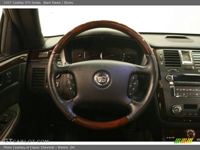 Black Raven / Ebony 2007 Cadillac DTS Sedan