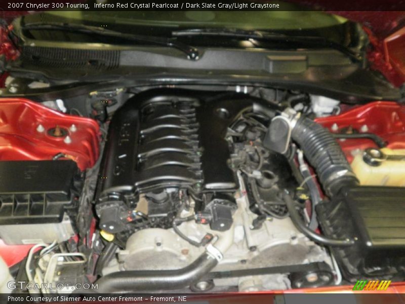 Inferno Red Crystal Pearlcoat / Dark Slate Gray/Light Graystone 2007 Chrysler 300 Touring