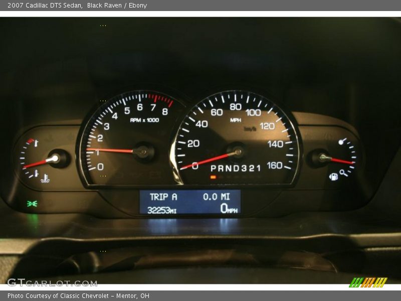 Black Raven / Ebony 2007 Cadillac DTS Sedan