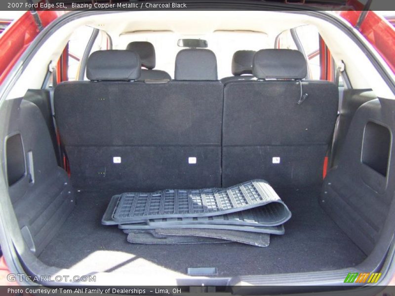 Blazing Copper Metallic / Charcoal Black 2007 Ford Edge SEL