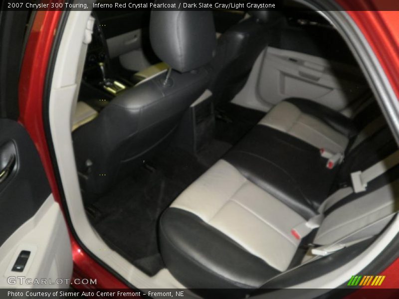 Inferno Red Crystal Pearlcoat / Dark Slate Gray/Light Graystone 2007 Chrysler 300 Touring