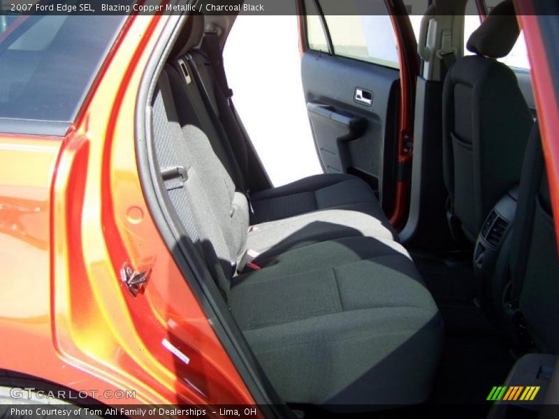 Blazing Copper Metallic / Charcoal Black 2007 Ford Edge SEL