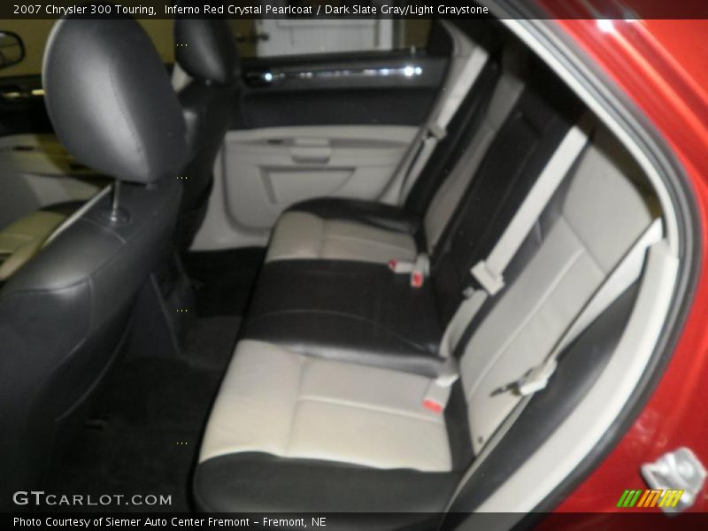 Inferno Red Crystal Pearlcoat / Dark Slate Gray/Light Graystone 2007 Chrysler 300 Touring