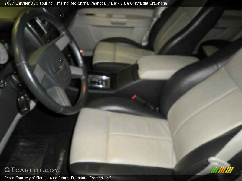Inferno Red Crystal Pearlcoat / Dark Slate Gray/Light Graystone 2007 Chrysler 300 Touring