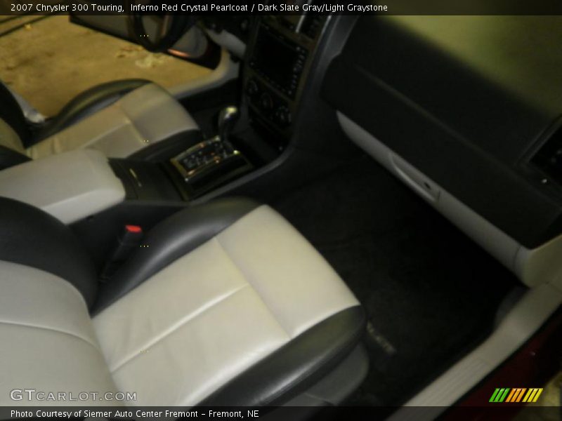 Inferno Red Crystal Pearlcoat / Dark Slate Gray/Light Graystone 2007 Chrysler 300 Touring