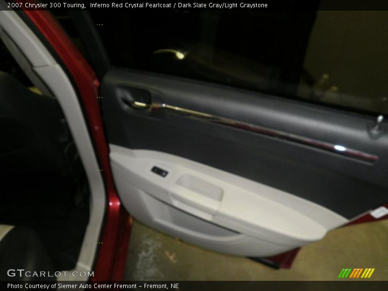 Inferno Red Crystal Pearlcoat / Dark Slate Gray/Light Graystone 2007 Chrysler 300 Touring