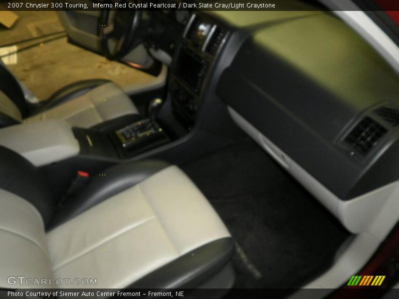 Inferno Red Crystal Pearlcoat / Dark Slate Gray/Light Graystone 2007 Chrysler 300 Touring