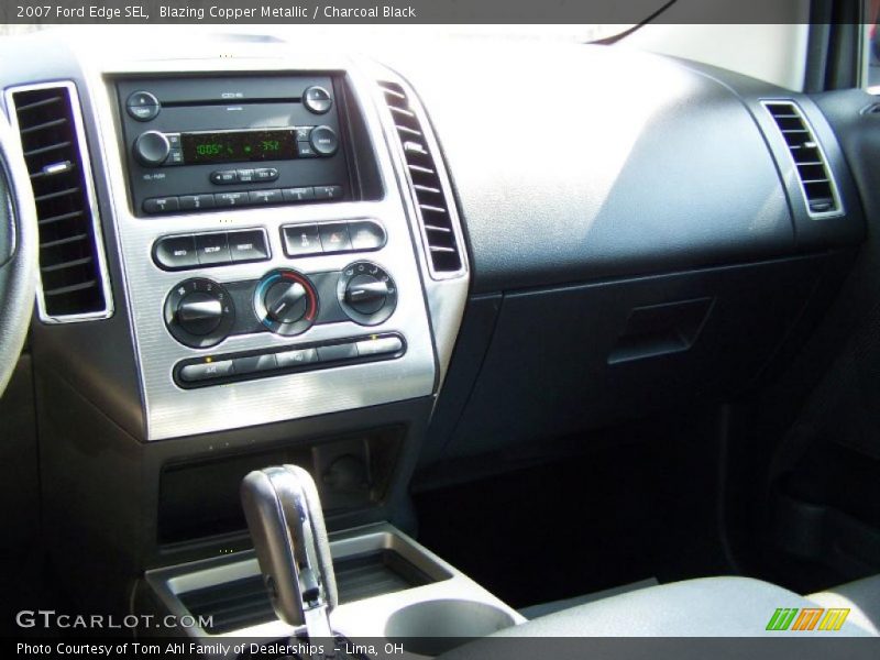 Blazing Copper Metallic / Charcoal Black 2007 Ford Edge SEL