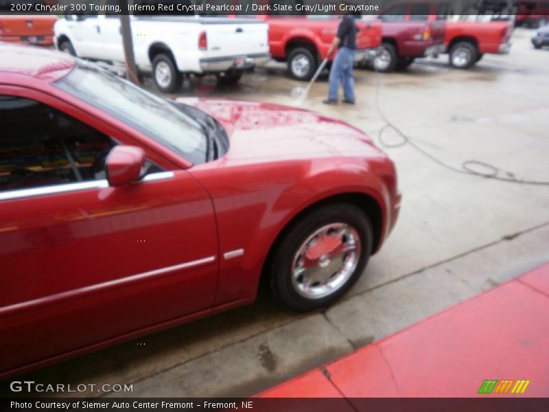 Inferno Red Crystal Pearlcoat / Dark Slate Gray/Light Graystone 2007 Chrysler 300 Touring