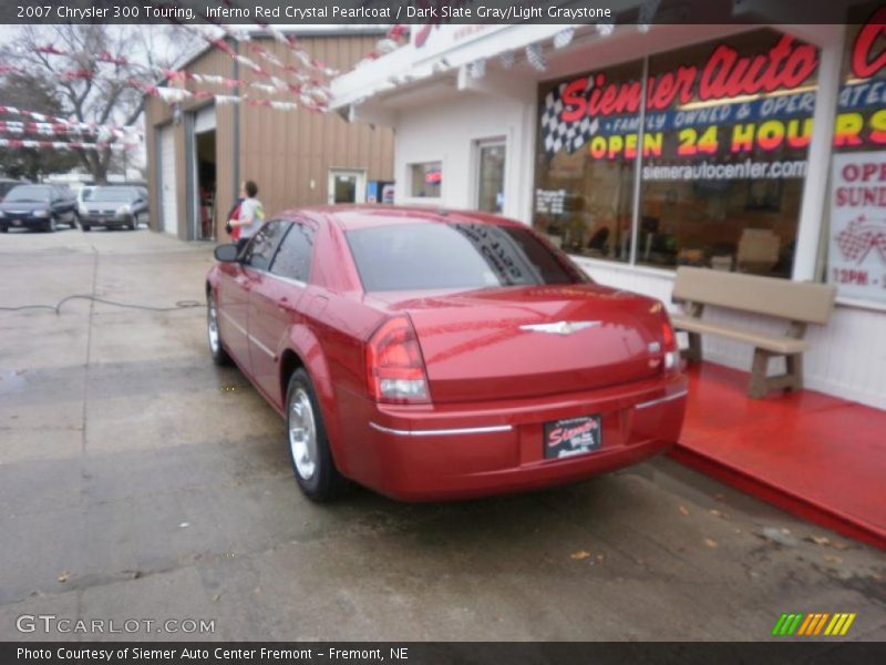 Inferno Red Crystal Pearlcoat / Dark Slate Gray/Light Graystone 2007 Chrysler 300 Touring