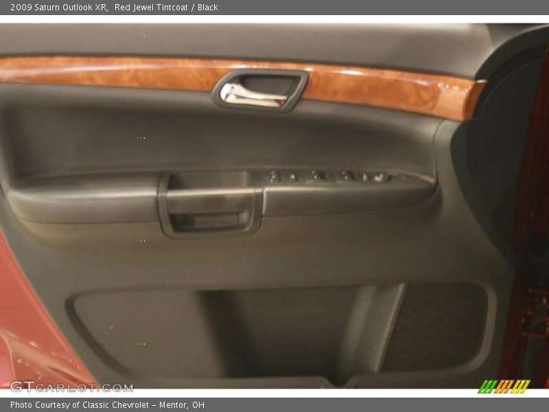 Red Jewel Tintcoat / Black 2009 Saturn Outlook XR