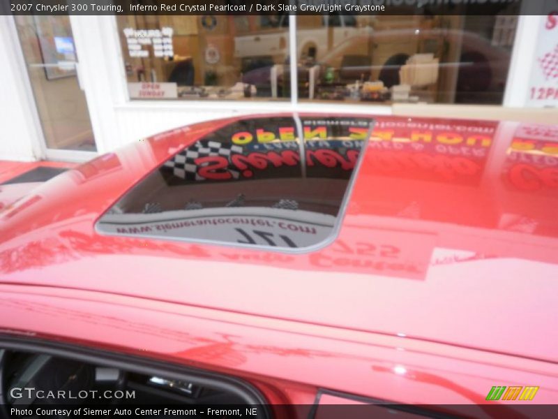 Inferno Red Crystal Pearlcoat / Dark Slate Gray/Light Graystone 2007 Chrysler 300 Touring