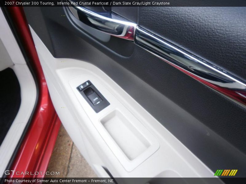 Inferno Red Crystal Pearlcoat / Dark Slate Gray/Light Graystone 2007 Chrysler 300 Touring