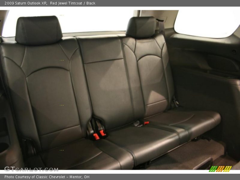 Red Jewel Tintcoat / Black 2009 Saturn Outlook XR