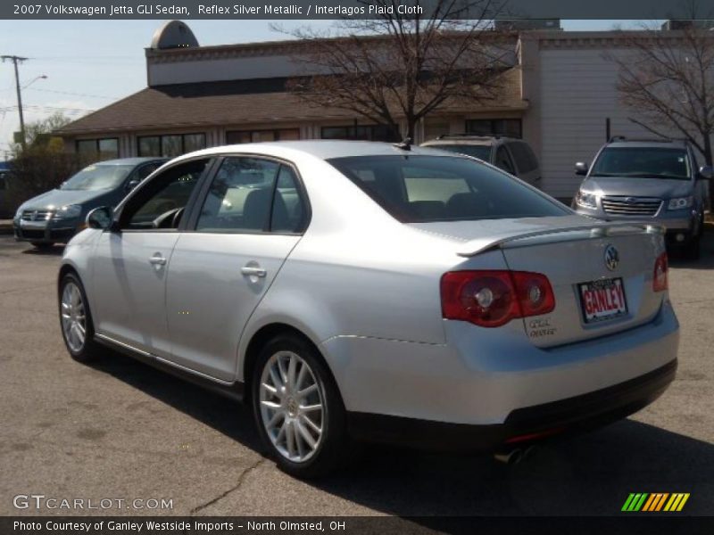 Reflex Silver Metallic / Interlagos Plaid Cloth 2007 Volkswagen Jetta GLI Sedan