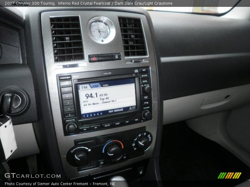 Inferno Red Crystal Pearlcoat / Dark Slate Gray/Light Graystone 2007 Chrysler 300 Touring