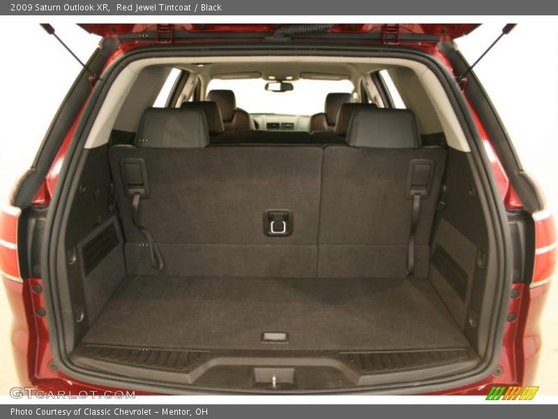 Red Jewel Tintcoat / Black 2009 Saturn Outlook XR