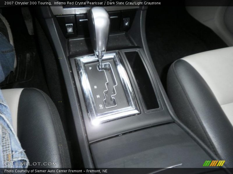 Inferno Red Crystal Pearlcoat / Dark Slate Gray/Light Graystone 2007 Chrysler 300 Touring