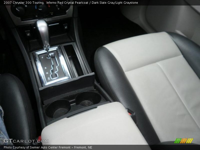 Inferno Red Crystal Pearlcoat / Dark Slate Gray/Light Graystone 2007 Chrysler 300 Touring