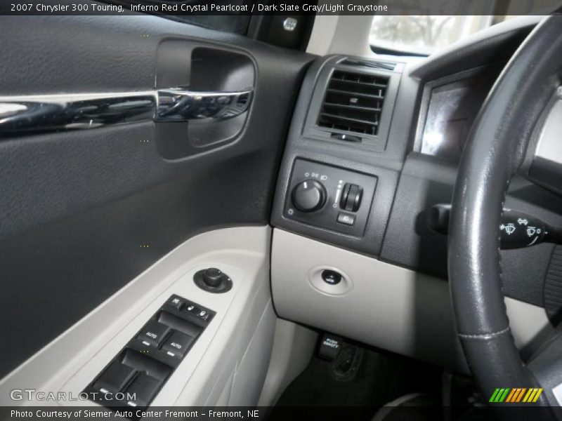 Inferno Red Crystal Pearlcoat / Dark Slate Gray/Light Graystone 2007 Chrysler 300 Touring