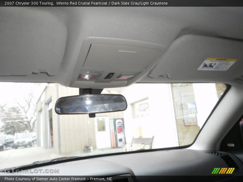 Inferno Red Crystal Pearlcoat / Dark Slate Gray/Light Graystone 2007 Chrysler 300 Touring