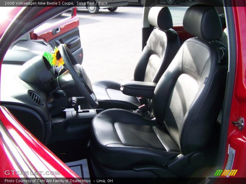 Salsa Red / Black 2008 Volkswagen New Beetle S Coupe
