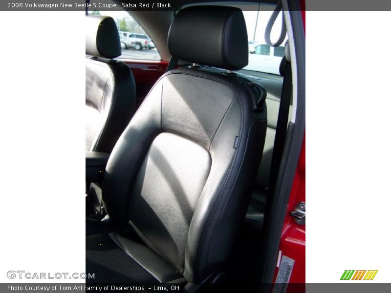 Salsa Red / Black 2008 Volkswagen New Beetle S Coupe