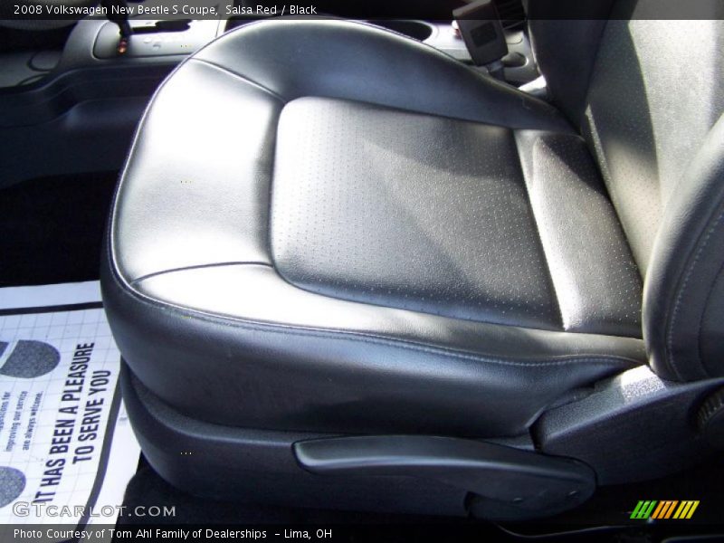 Salsa Red / Black 2008 Volkswagen New Beetle S Coupe