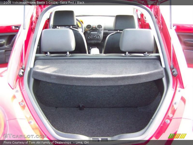 Salsa Red / Black 2008 Volkswagen New Beetle S Coupe