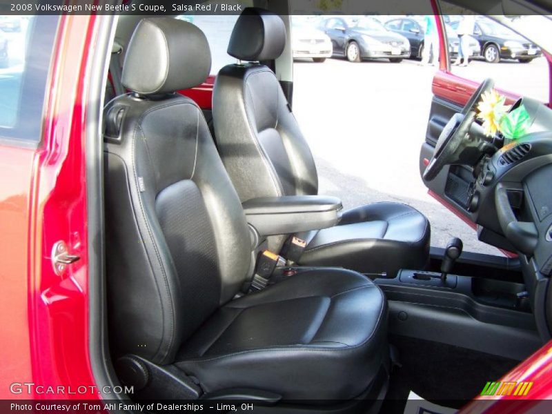 Salsa Red / Black 2008 Volkswagen New Beetle S Coupe