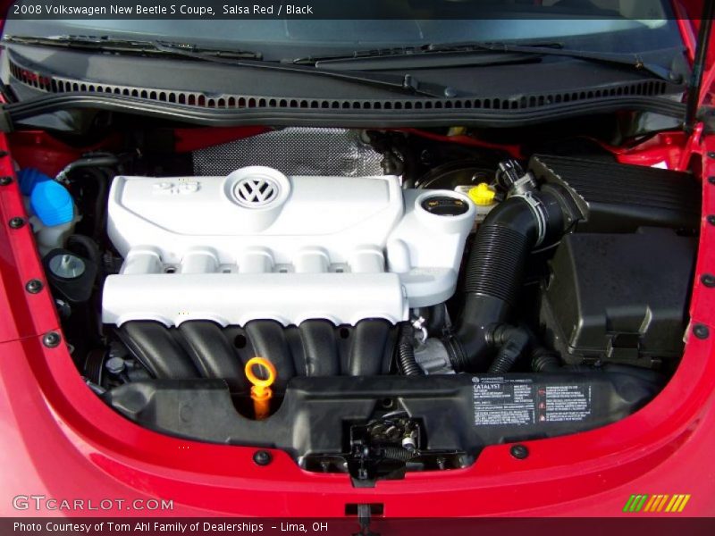 Salsa Red / Black 2008 Volkswagen New Beetle S Coupe