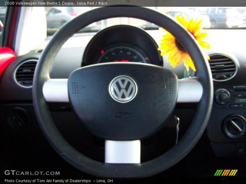 Salsa Red / Black 2008 Volkswagen New Beetle S Coupe