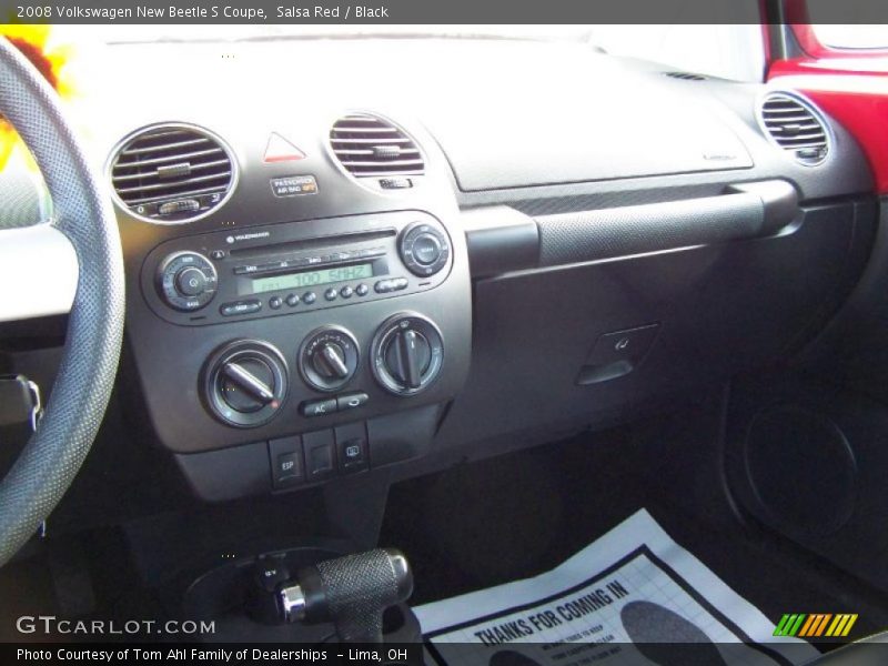 Salsa Red / Black 2008 Volkswagen New Beetle S Coupe