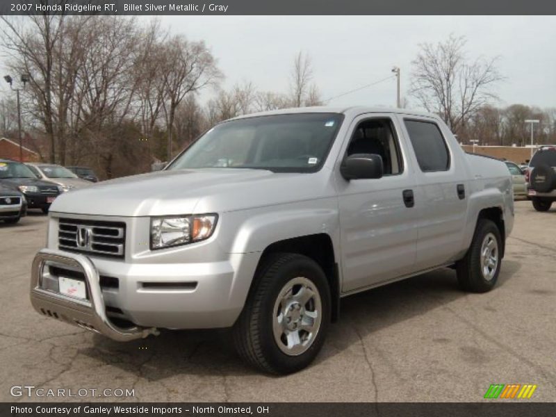 Billet Silver Metallic / Gray 2007 Honda Ridgeline RT