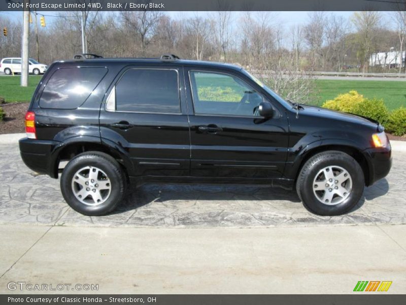 Black / Ebony Black 2004 Ford Escape Limited 4WD