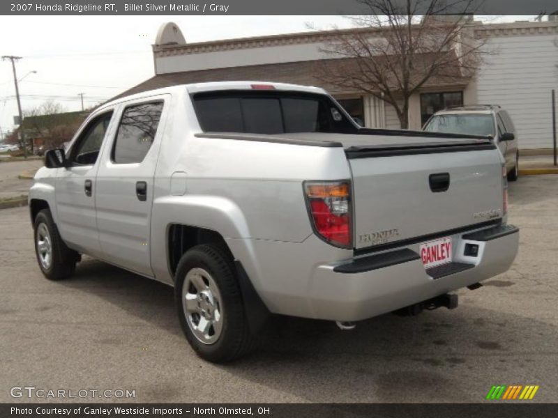 Billet Silver Metallic / Gray 2007 Honda Ridgeline RT