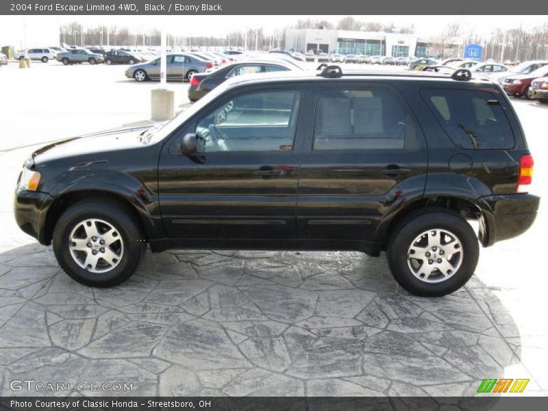 Black / Ebony Black 2004 Ford Escape Limited 4WD
