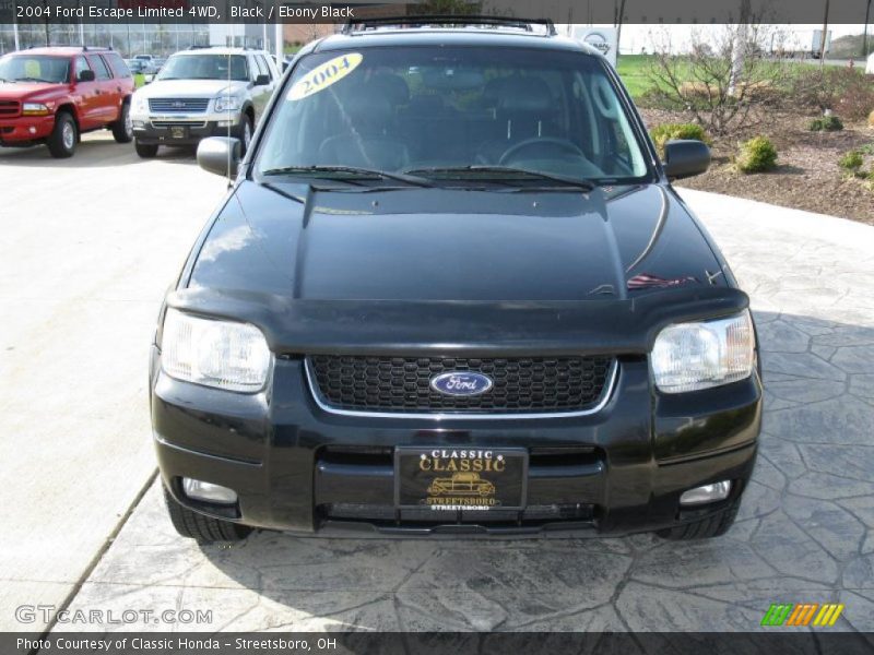 Black / Ebony Black 2004 Ford Escape Limited 4WD