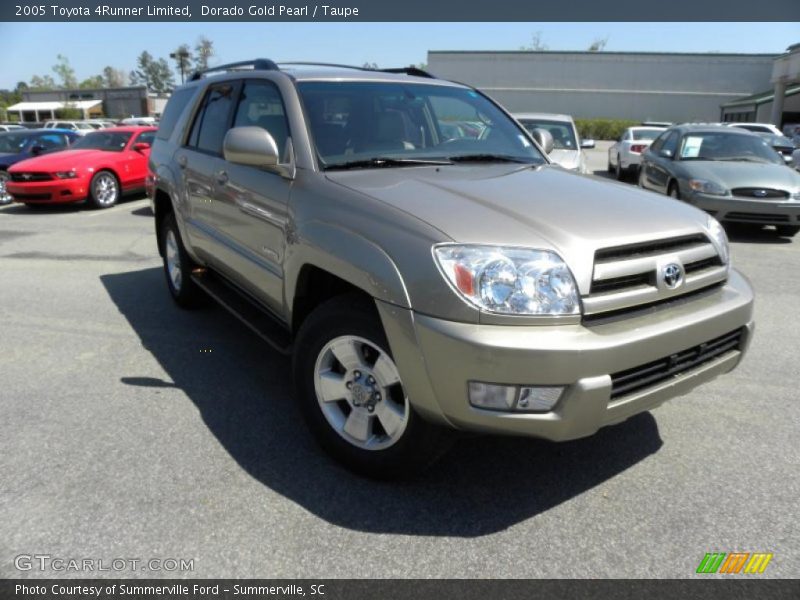 Dorado Gold Pearl / Taupe 2005 Toyota 4Runner Limited