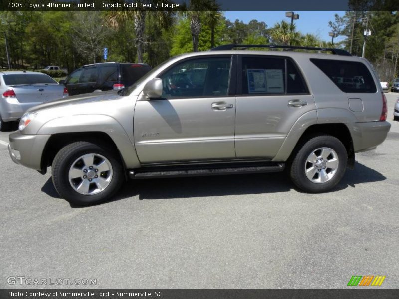 Dorado Gold Pearl / Taupe 2005 Toyota 4Runner Limited