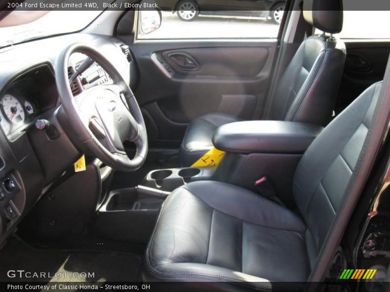 Black / Ebony Black 2004 Ford Escape Limited 4WD