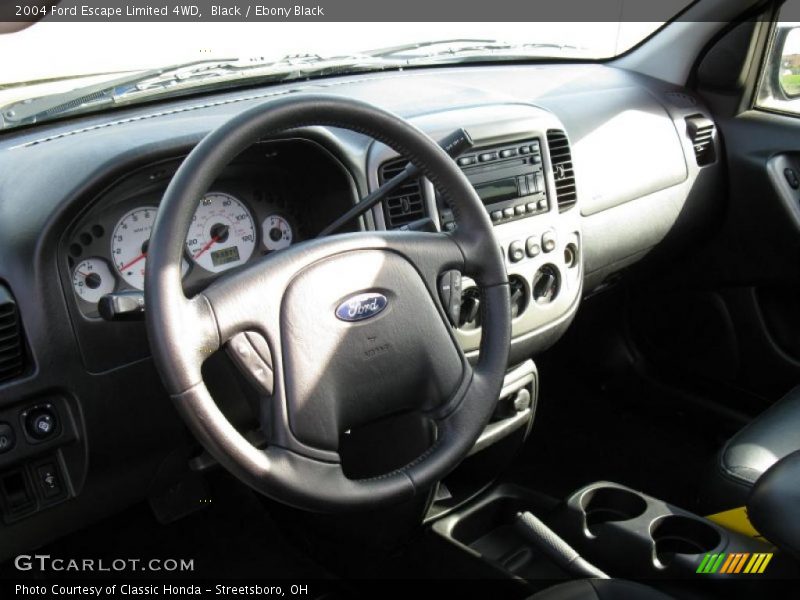 Black / Ebony Black 2004 Ford Escape Limited 4WD