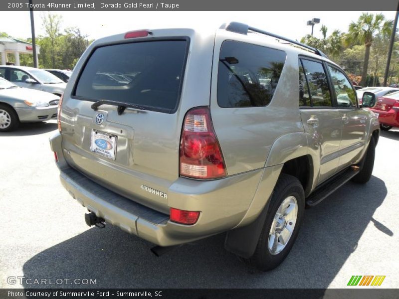 Dorado Gold Pearl / Taupe 2005 Toyota 4Runner Limited