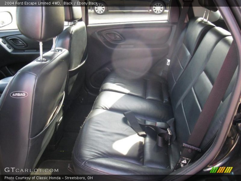 Black / Ebony Black 2004 Ford Escape Limited 4WD