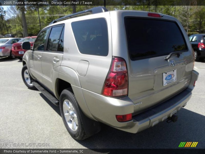 Dorado Gold Pearl / Taupe 2005 Toyota 4Runner Limited