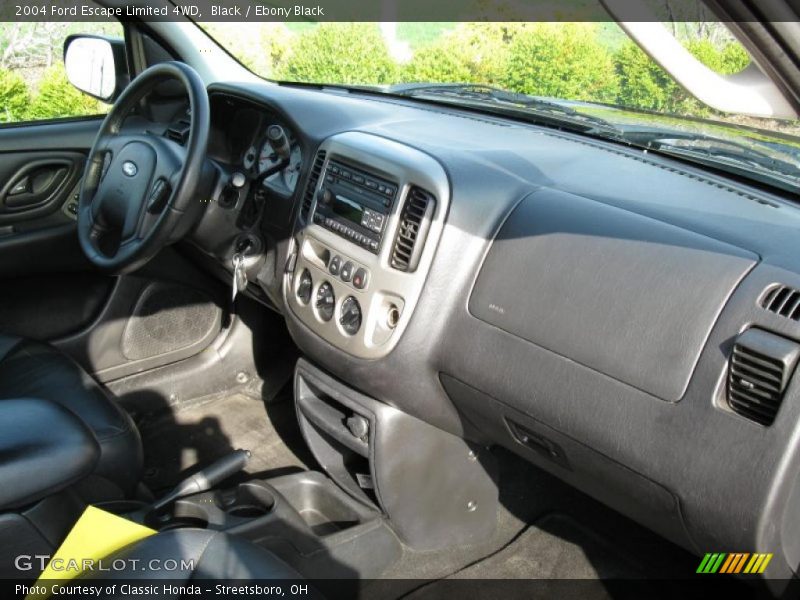 Black / Ebony Black 2004 Ford Escape Limited 4WD