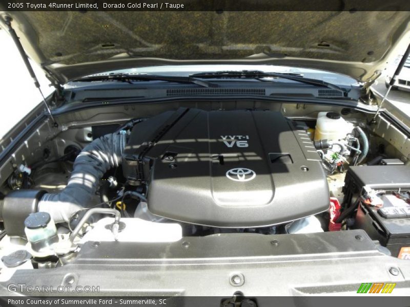 Dorado Gold Pearl / Taupe 2005 Toyota 4Runner Limited