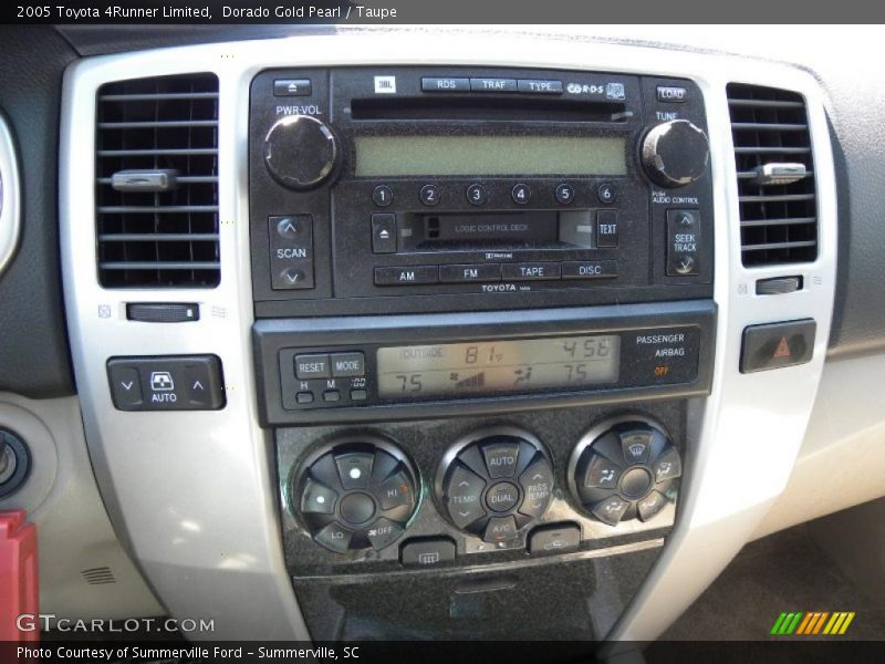 Dorado Gold Pearl / Taupe 2005 Toyota 4Runner Limited